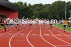 Mens and Boys hurdles at the Northern Inter-Counties under-17s and 15s at Witton Park, Blackburn. Photo: David T. Hewitson/Sports for All Pics